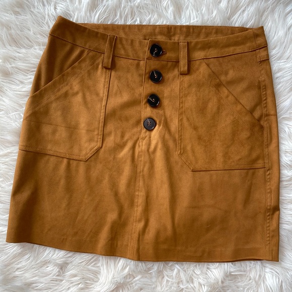 Suede Skirt - Picture 2 of 3